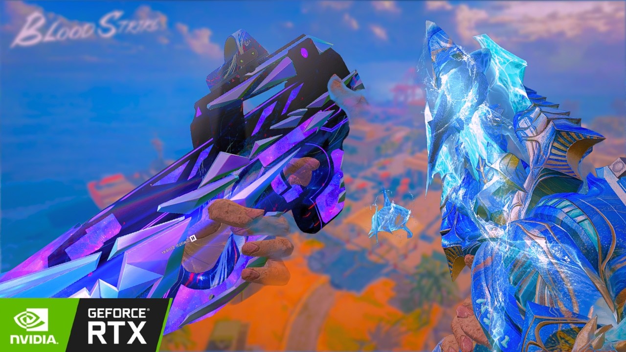 BLOOD STRIKE - 33 KILLS-MAXING OUT THE NEW EVO AUG RIPTIDE- RANKED WITH RANDOMS AUG RIPTIDE + P90 🔥