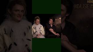 Ewan Mitchell and Gayle Rankin Interview 💚🔥 #aemondtargaryen #houseofthedragon #ewanmitchell