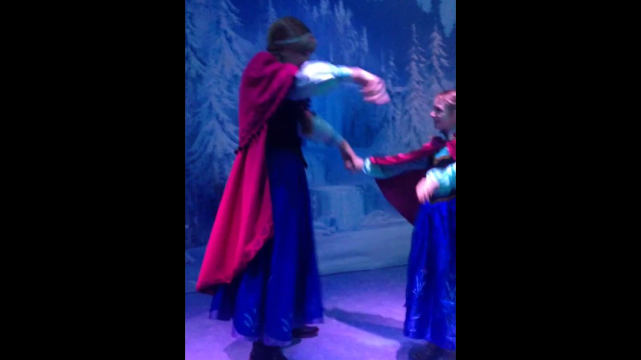 Anna and Elsa on Disney Cruise Line YouTube
