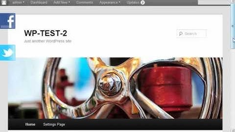 Facebook Likebox/Twitter Slider for WordPress