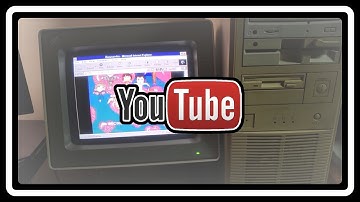 Watching YouTube on 16MB of RAM (Windows 3.11)