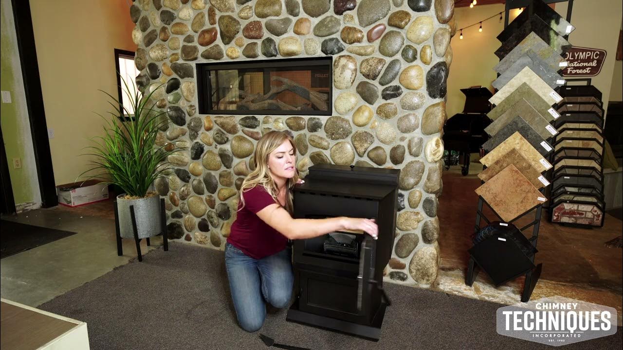 Harman P43C Freestanding Pellet Stove YouTube