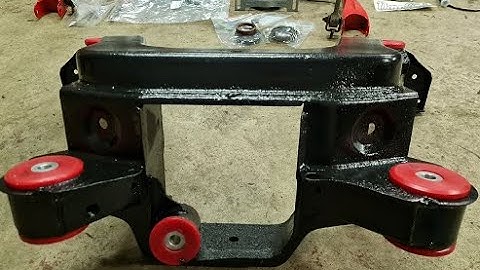 BMW E36 Rear Subframe Poly Bushing install