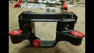 BMW E36 Rear Subframe Poly Bushing install