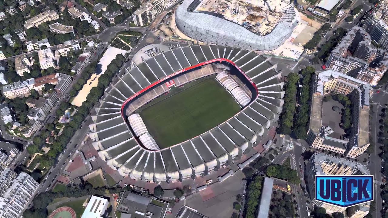 Nanostad Parc des princes 3D - Démo de la construction du puzzle