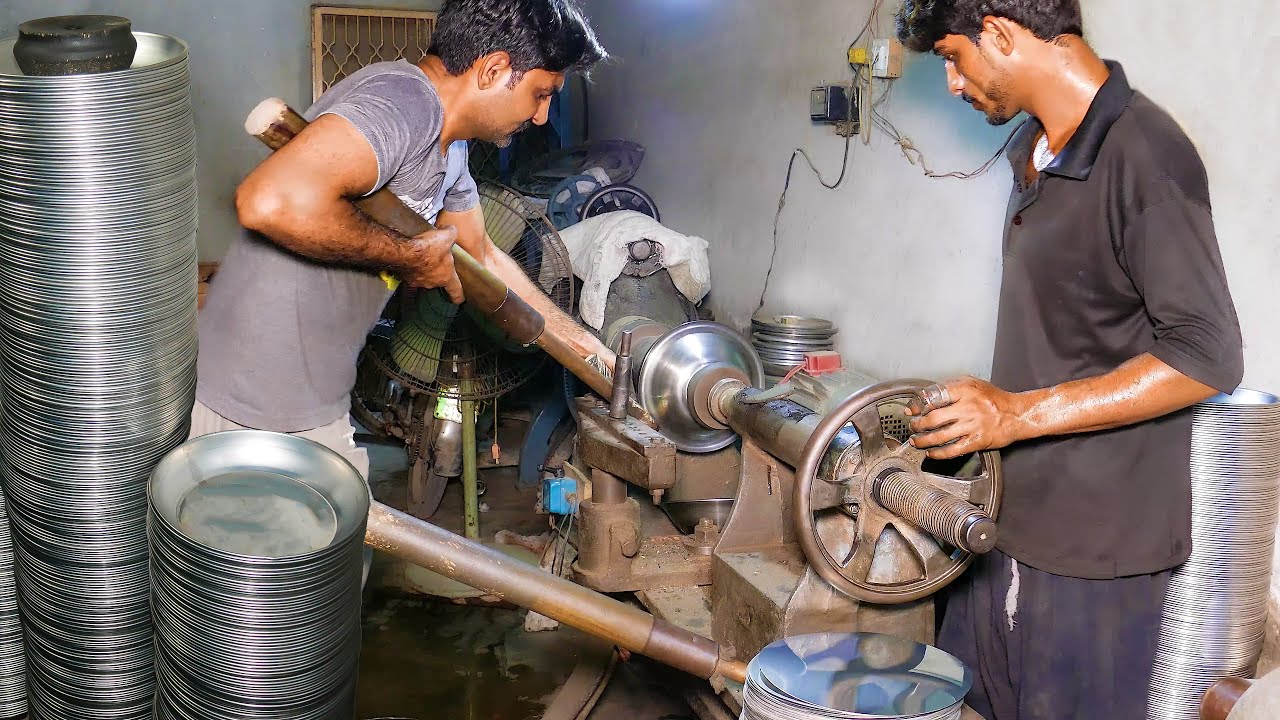 From Sheet to Bowl: How Stainless Steel Bowls are Made | Casting & Buffing of Stainless Steel Pots