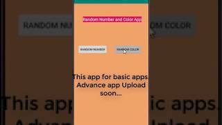 How to create Random Color generator app in android studio | Android Develompent