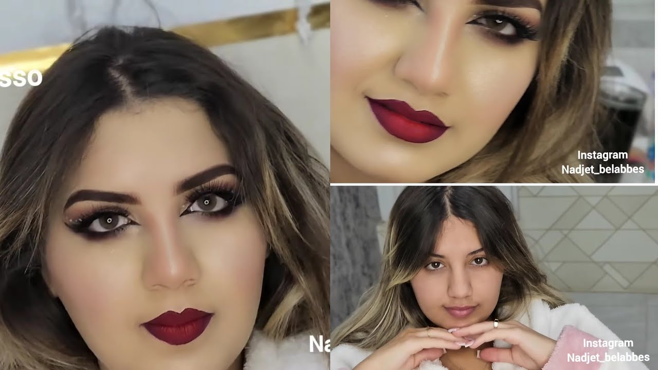 مكياج عروسة جزائرية وهرانية خطوة بخطوة