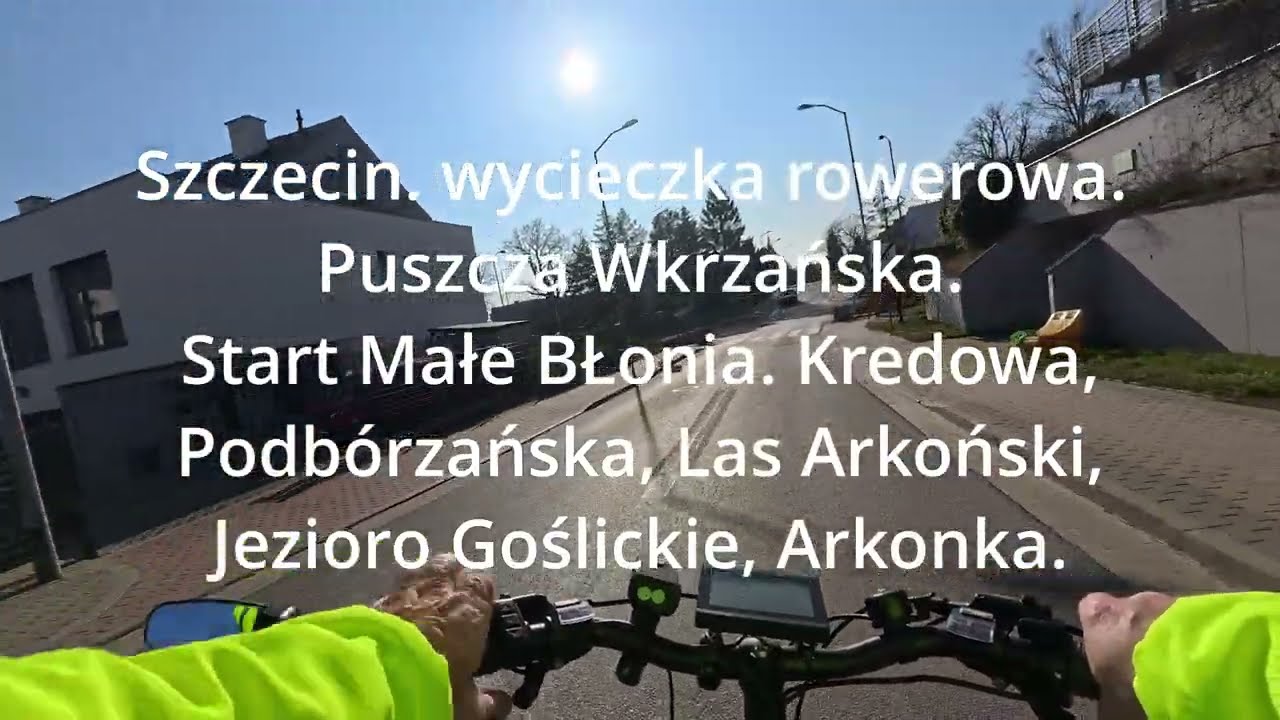 Szczecin. Wycieczka rowerowa po Lasku Arkońskim.