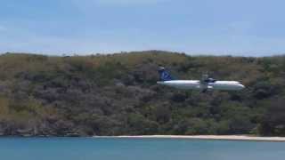 Con Dao Island, Vietnam. Plane landing