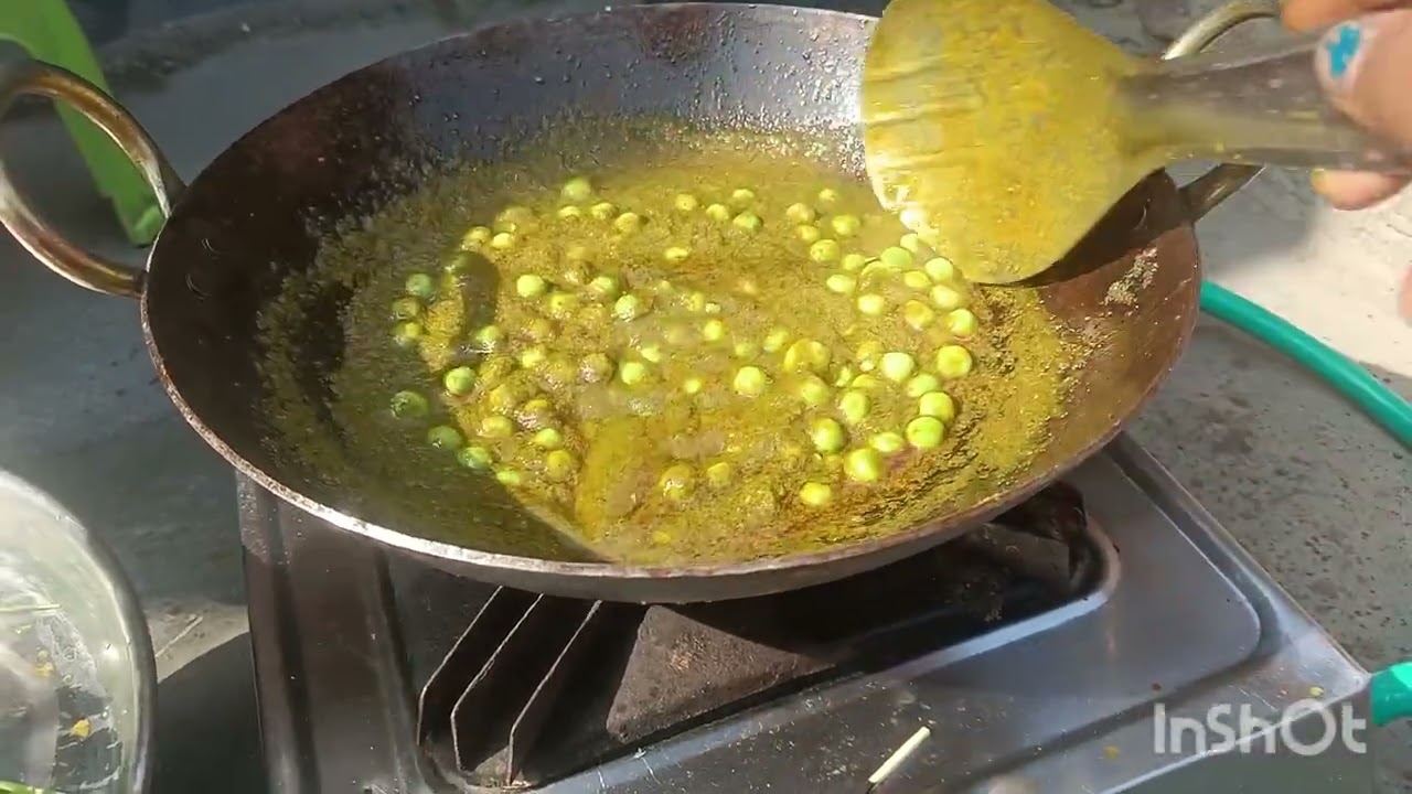 Aaj humne matar aalu banaen