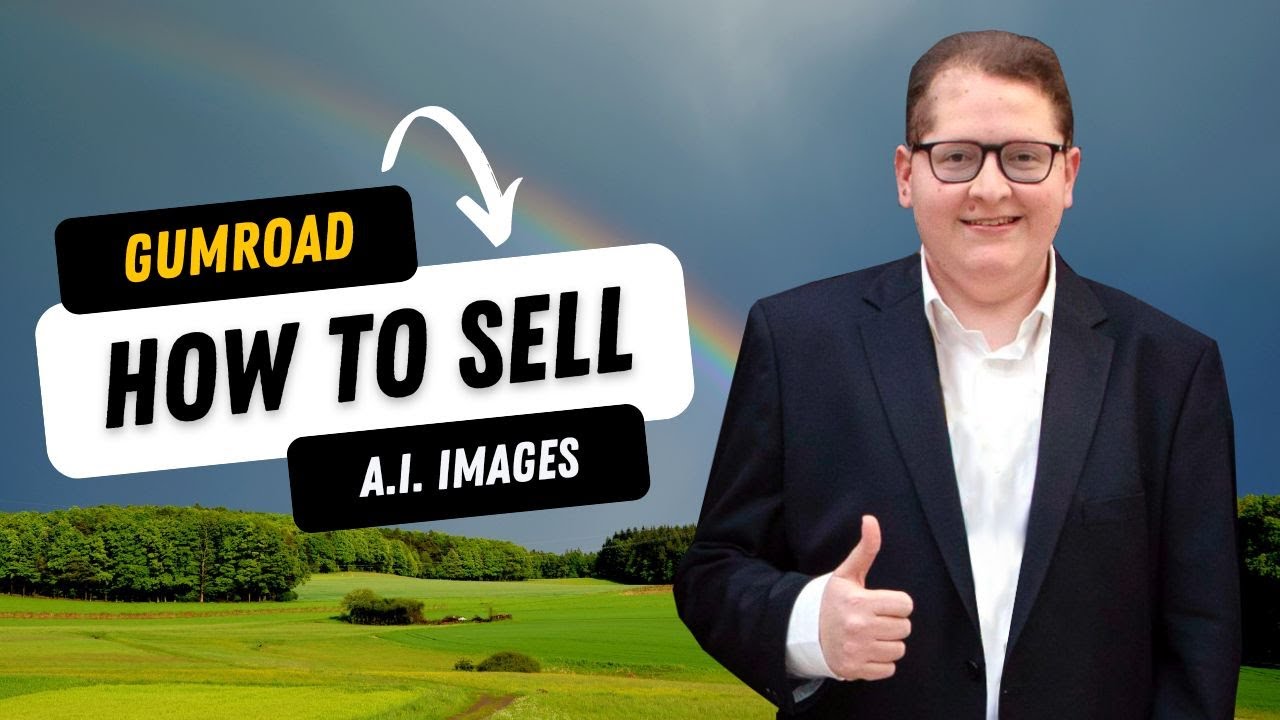 How To Sell A.I. Images On Gumroad YouTube