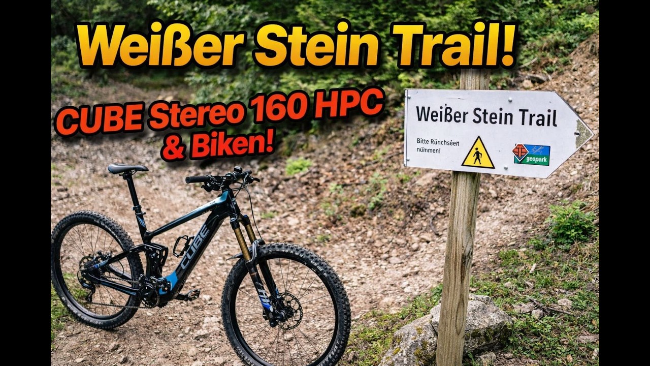 Weißer Stein + Ebike Motor kapput