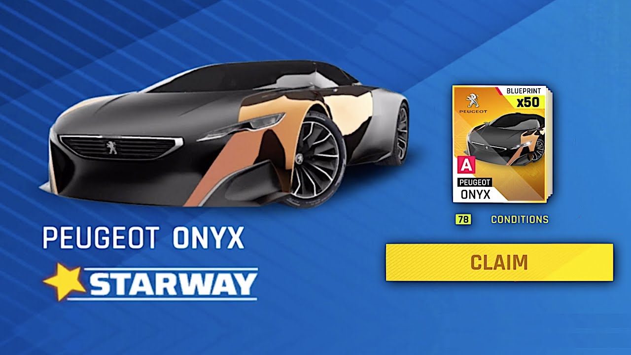 Asphalt 9 peugeot onyx