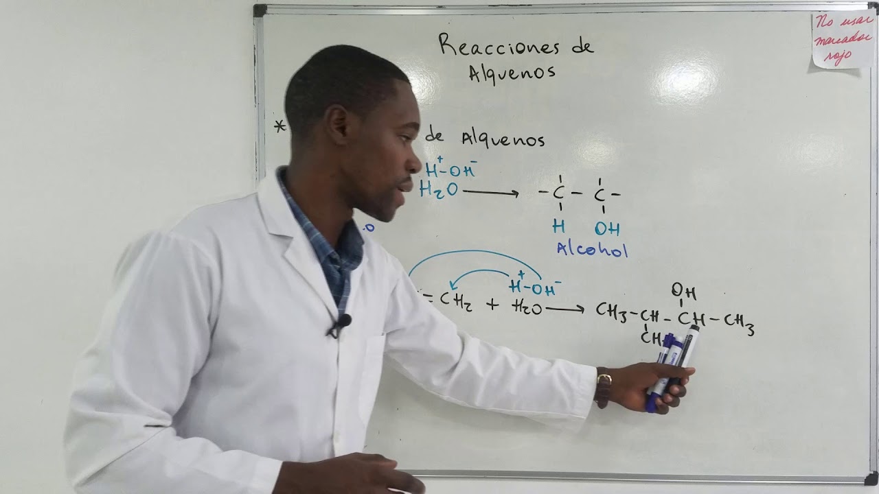 Hidratación de Alquenos | Reacciones de Alquenos | Obtención de Alcoholes