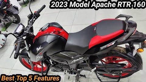 2023 Model TVS Apache RTR 160cc, Bluetooth RM Launch, Smart Connect, Detail Review In Hindi, Milege🔥
