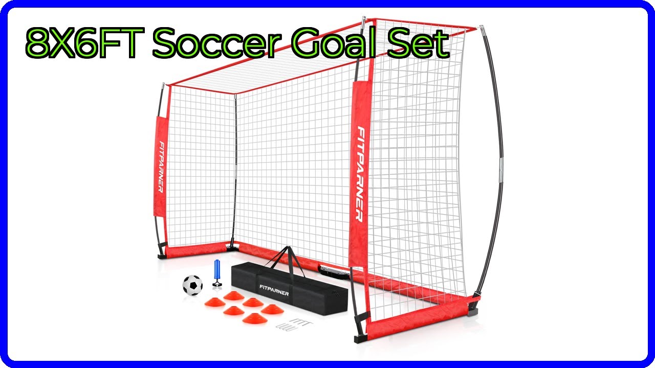 REVIEW (2025): 8X6FT Soccer Goal Set. ESSENTIAL details.