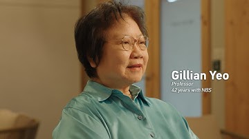 Prof Gillian Yeo | 42 years with NBS | The School’s Enduring Voice
