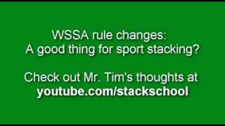 WSSA rule changes commentary