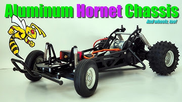 Tamiya Hornet Aluminum Chassis and Wheels Upgrade!