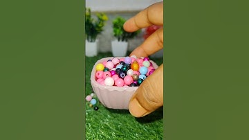 Satisfying Reverse Breads ASMR || Colouring Balls Reverse Video #satisfying #asmr #reverse