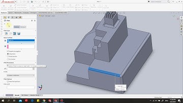 Hướng dẫn sử dụng lệnh fillet và chamfer trong solidworks