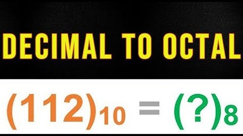 Basic C++ | Programming | Converting Decimal To Octal Number System