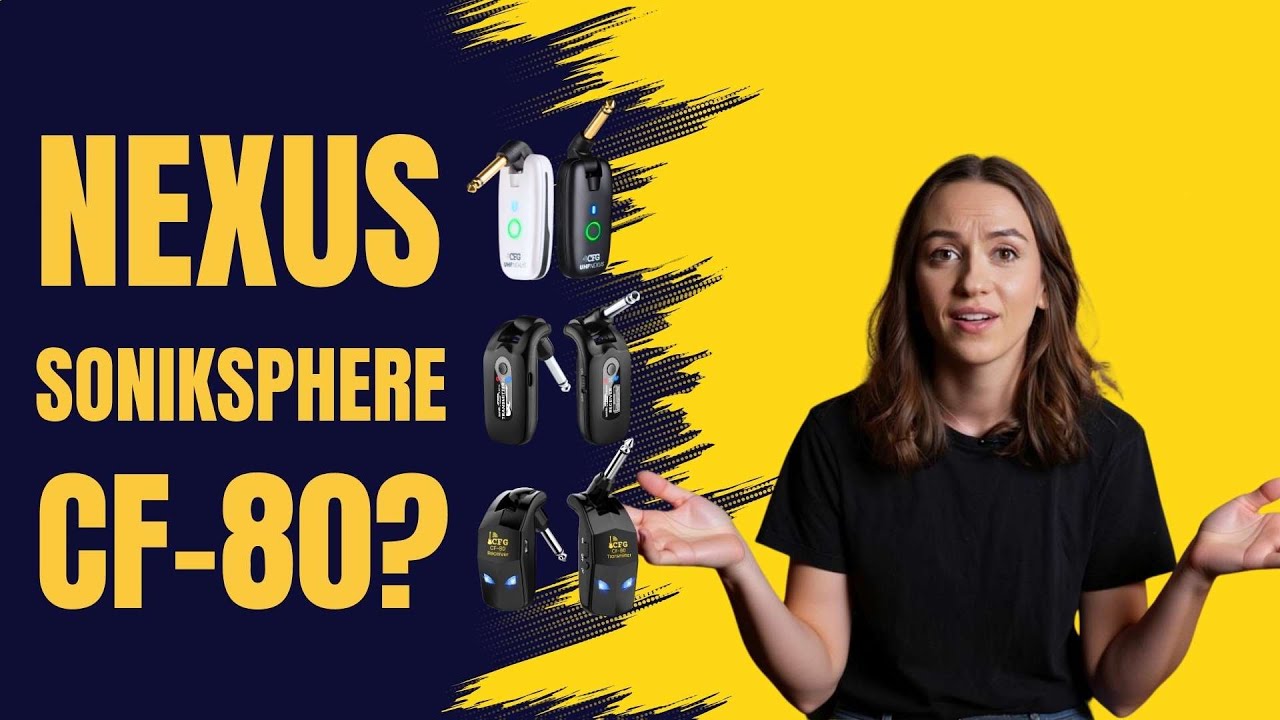 Which Wireless Guitar System Do You Need? (Nexus vs SonikSphere vs CF-80) | CFG - Cable Free Guitar