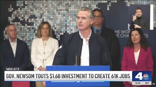 Governor Newsom in Orange County for California Jobs First tour