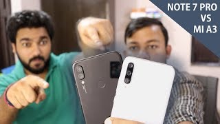 Pachtaoge: Xiaomi Mi A3 vs Redmi Note 7 Pro Comparison - TechRJ