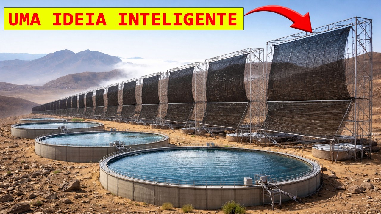 A Alemanha Produziu Milhões de Litros de Água No Deserto do Saara Com Uma Tecnologia Inacreditável