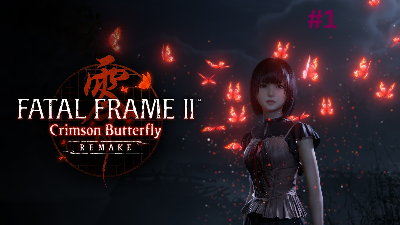 First time playing fatal frame Fatal frame II crimson butterfly remake #1