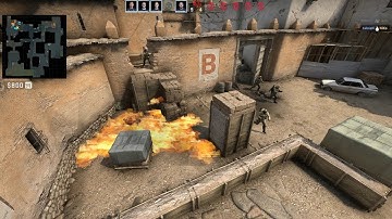 Tabsen retake molotov B site - dust2