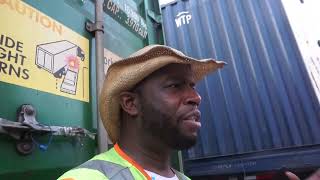 DIFFERENT INTERMODAL LANES drivers RUN FROM THE RAIL YARDS!!!