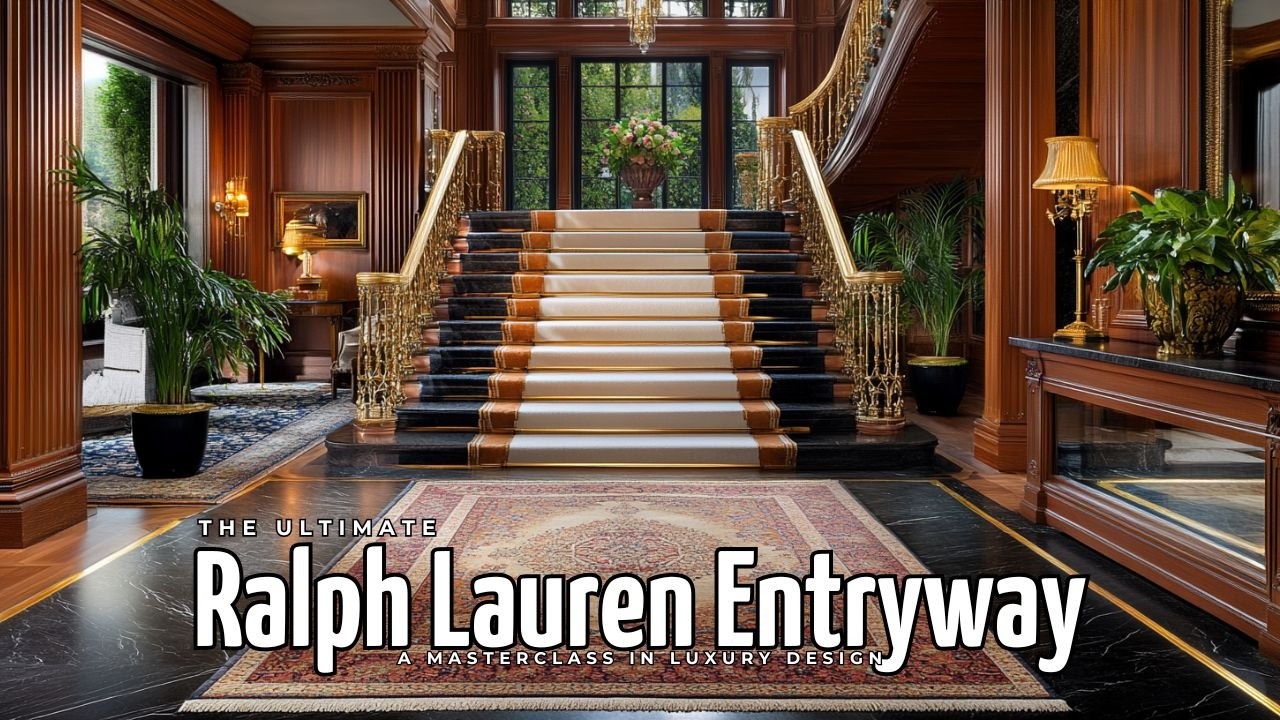 The Ultimate Ralph Lauren Entryway: A Masterclass in Luxury Design ...