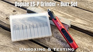 Dspiae ES-P Electric Sander + GH-10 Grinding set Unboxing | scale modeling