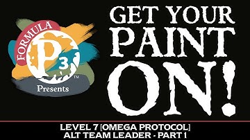Get Your Paint On! LEVEL 7 [OMEGA PROTOCOL] Alternate Team Leader 2