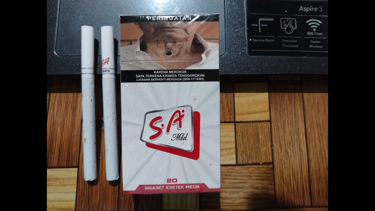 Review S.A Mild rasa juaraaa#rokok #rokokmalang #rokokilegal # ...