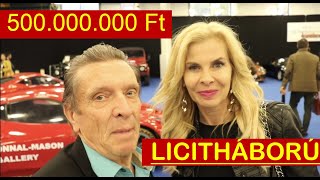 Az  500 millió forintos Lamborghini  és a 100 millió forintos whisky története- Licitháború