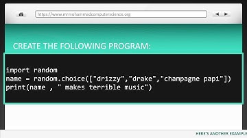 The Random Module in Python