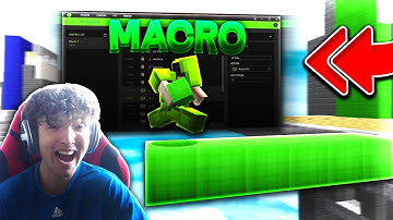 He used a MACRO to Godbridge on Bedwars! (Screenshare)
