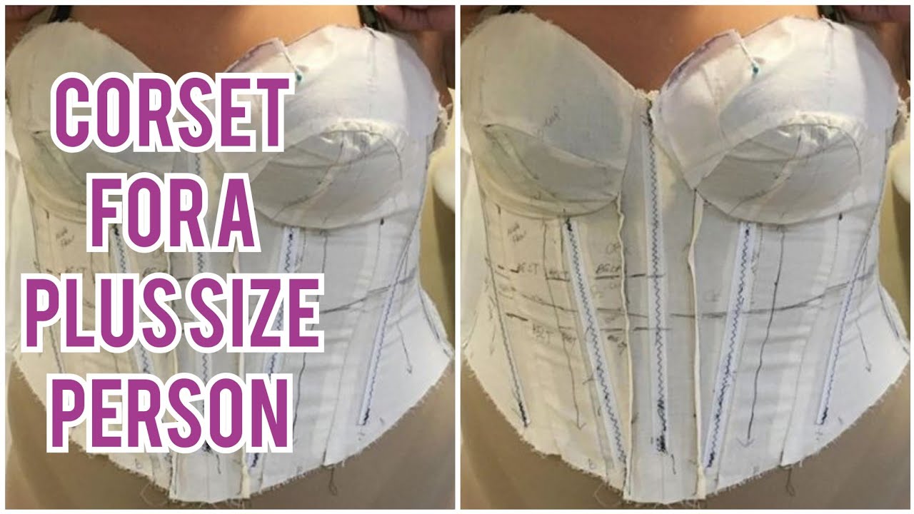 How To Draft A Corset For A Plus Size Person| Beginners Friendly