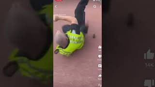 Officer hurts himself on slide! | REAL LIFE Shorts