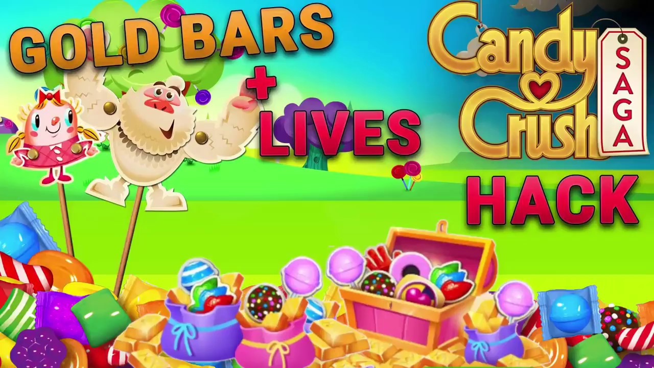 Candy Crush Saga Hack 2018 Candy Crush Saga Gold Bars and Lives Hack