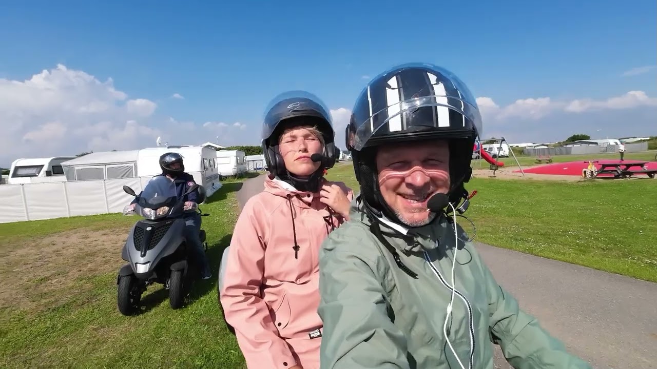 Eine Rollertour mit dem Honda Forza 350 auf ein Wochenendtrip mit Camping nach Rømø.