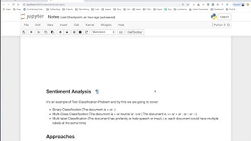 Tutorial 3.1: NLP - Sentiment Analysis - Text Classification - BOW/Embedding