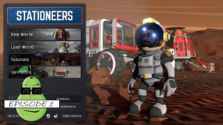 Stationeers Mars Playthrough: Episode 1 Getting Started