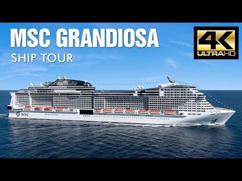 MSC Grandiosa Tour Por Dentro! MSC Cruceros