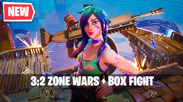 *NEW* 3:2 ZONE WARS + BOX FIGHT LTM GAMEPLAY - FORTNITE CREATIVE SHOWCASE - MAP by YOJJ47
