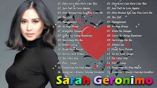 SARAH GERONIMO - ONLY LOVE CAN HURT LIKE THIS 🍀 Sarah Geronimo Nonstop OPM Happy Valentine's 2024
